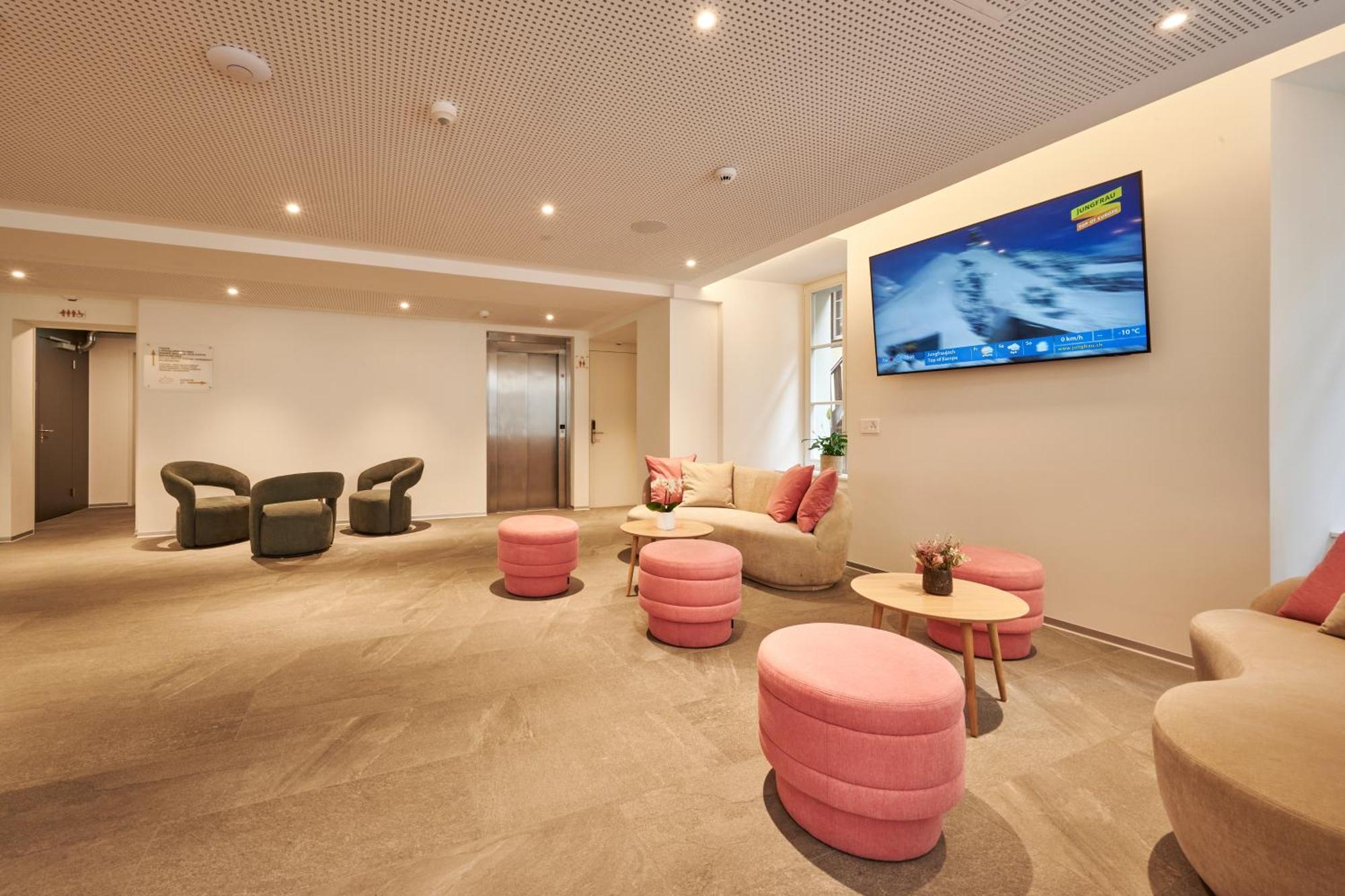 Aparthotel Krone - Self Check-In Unterseen 외부 사진